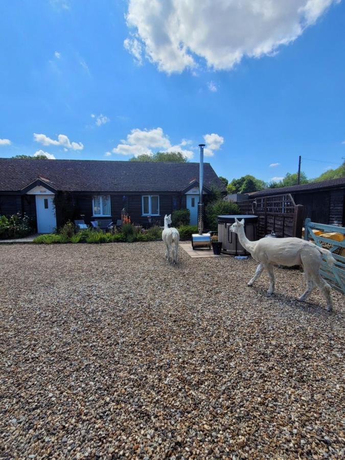 Birch Cottage With Private Wood Fire Hot Tub Harrietsham Extérieur photo